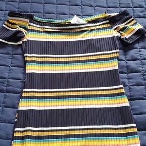 Striped Mini Dress